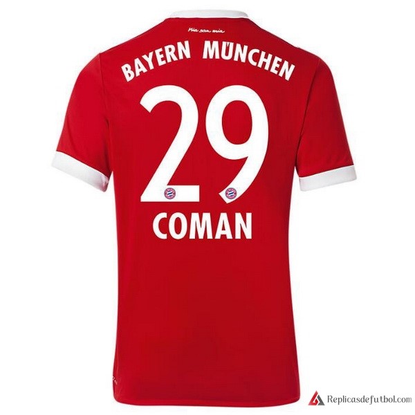 Camiseta Bayern Munich Primera equipación Coman 2017-2018